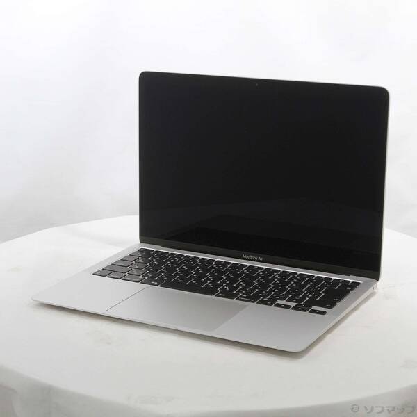 【中古】Apple(アップル) MacBook Air 13.3-inch Late-2020 MGNA3J／A Apple M1 8コアCPU_8コアGPU 16GB SSD2TB シルバー 〔26.2 Tahoe〕 【258-ud】