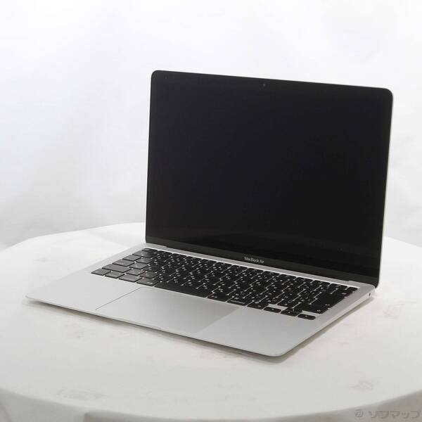 【中古】Apple(アップル) MacBook Air 13.3-inch Late-2020 MGNA3J／A Apple M1 8コアCPU_8コアGPU 16GB SSD2TB シルバー 〔26.2 Tahoe〕 【258-ud】