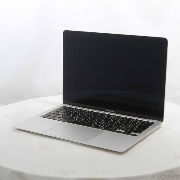 【中古】Apple(アップル) MacBook Air 13.3-inch Late-2020 MGNA3J／A Apple M1 8コアCPU_8コアGPU 16GB SSD2TB シルバー 〔26.2 Tahoe〕 【276-ud】