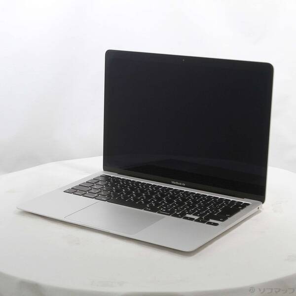 【中古】Apple(アップル) MacBook Air 13.3-inch Late-2020 MGNA3J／A Apple M1 8コアCPU_8コアGPU 16GB SSD2TB シルバー 〔26.2 Tahoe〕 【251-ud】