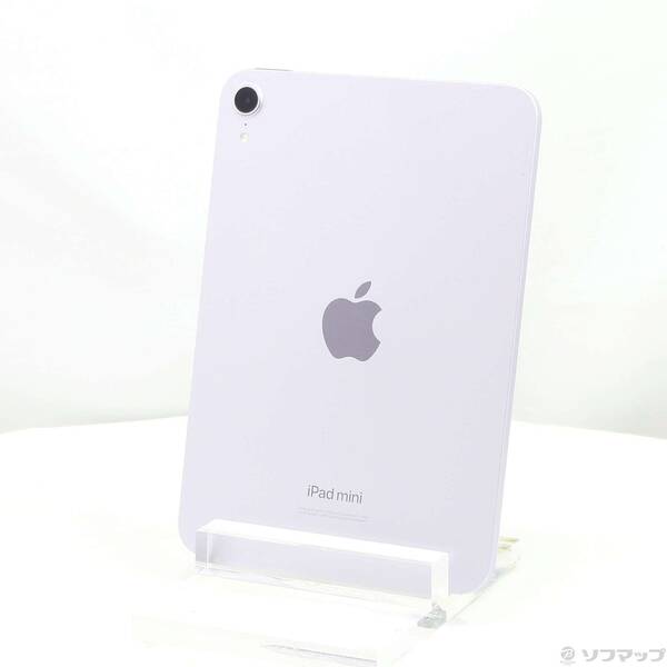 【中古】Apple(アップル) iPad mini(A17 Pro) 128GB パープル MXN93J／A Wi-Fi 【352-ud】