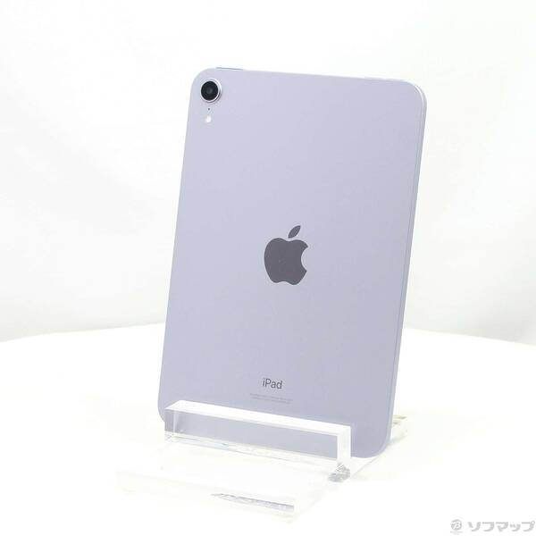 【中古】Apple(アップル) iPad mini 第6世代 256GB パープル MK7X3J／A Wi-Fi 【251-ud】