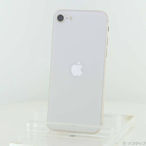 【中古】Apple(アップル) iPhone SE 第3世代 128GB スターライト MMYG3J/A SIMフリー 【368-ud】