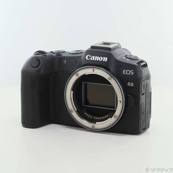 【中古】Canon(キヤノン) EOS R8 黒いこと 上半身 【305-ud】