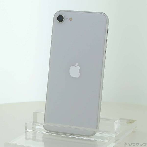 【中古】Apple(アップル) iPhone SE 第2世代 64GB ホワイト MX9T2J／A SIMフリー 【198-ud】