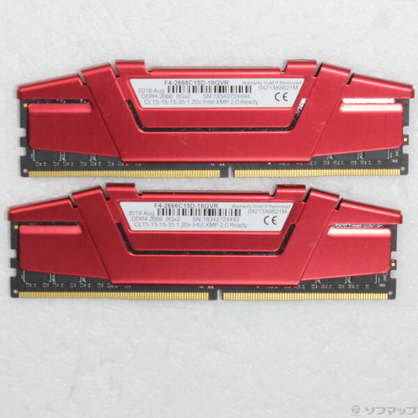 【中古】288P PC4-21300 DDR4-2666 16GB 8GB×2枚組 【377-ud】 9,059円