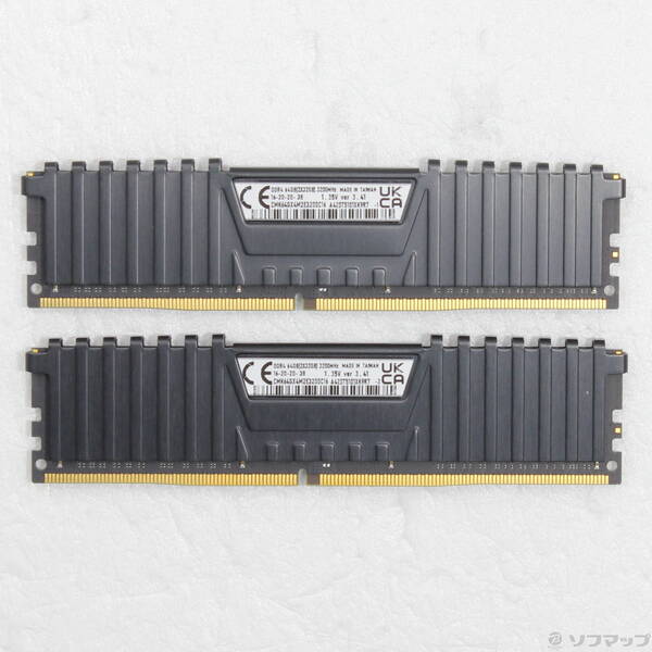 【中古】288P パソコン4-25600 DDR4-3200 64GB 32GB×2枚組 【297-ud】