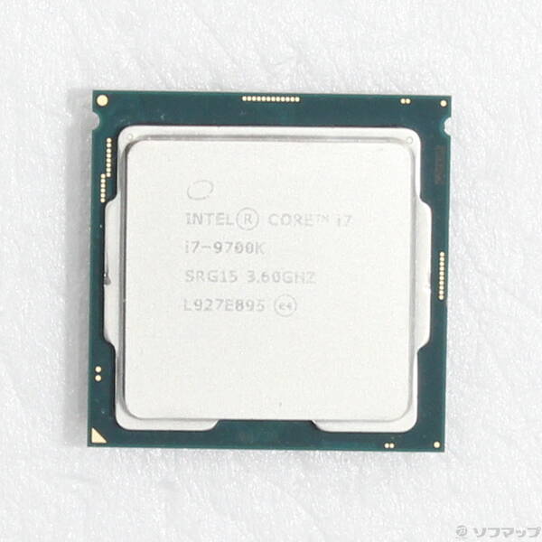 【中古】intel(インテル) Core i7 9700K 〔3.6GHz／LGA 1151〕 【262-ud】