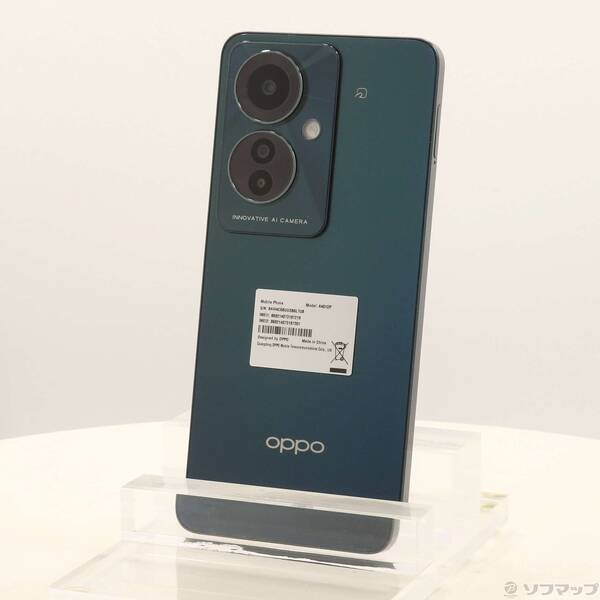 【中古】ワイモバイル OPPO Reno11 A 128GB ダークグリーン YMOPRENO11A Y!mobile SIMフリー 【262-ud】 21,651円