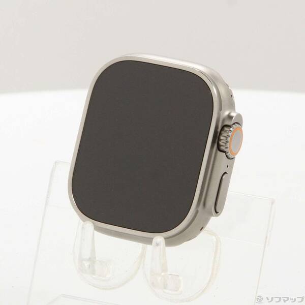 【中古】Apple(アップル) 〔展示品〕 Apple Watch Ultra 2 GPS + Cellular 49mm チタニウムケース バンド無し 【269-ud】