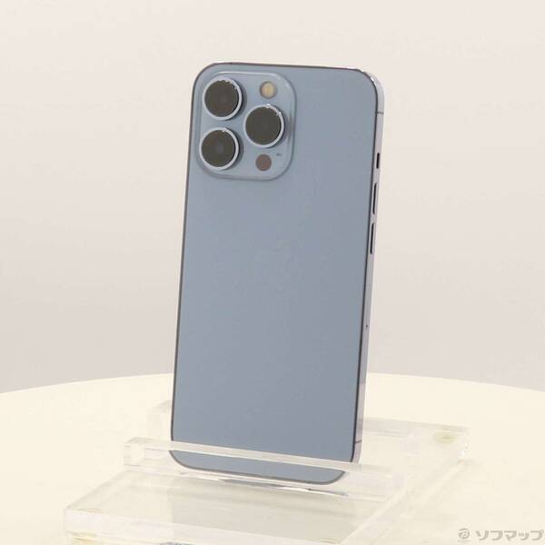 【中古】Apple(アップル) iPhone13 Pro 256GB シエラブルー MLUU3J／A SIMフリー 【258-ud】