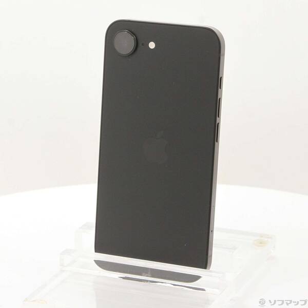 【中古】Apple(アップル) iPhone16e 128GB ブラック MD1Q4J／A SIMフリー 【349-ud】