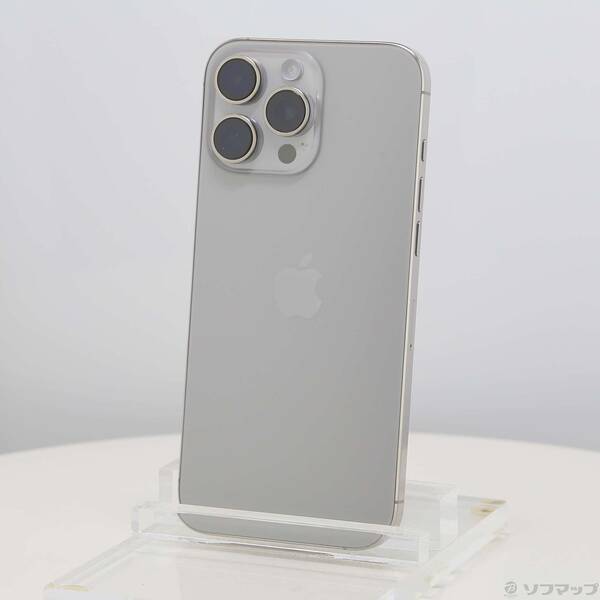 【中古】Apple(アップル) iPhone16 Pro Max 256GB ナチュラルチタニウム MYWK3J／A SIMフリー 【276-ud】