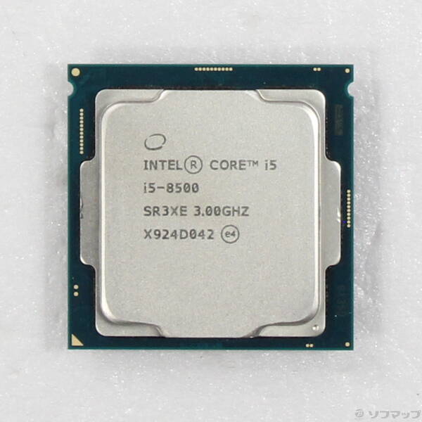 【中古】intel(インテル) Core i5 8500 〔3.0GHz／LGA 1151〕 【344-ud】