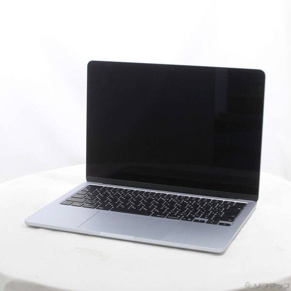 【中古】Apple(アップル) 〔展示品〕 MacBook Air 13.6-inch Early-2025 MC6T4J／A Apple M4 10コアCPU_8コアGPU 16GB SSD256GB スカイブルー 〔15.5 Sequoia〕 【377-ud】