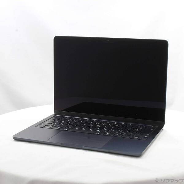 【中古】Apple(アップル) MacBook Air 13.6-inch Early-2024 MRXV3J／A Apple M3 8コアCPU_8コアGPU 8GB SSD256GB ミッドナイト 〔macOS v26.3.2〕 【258-ud】