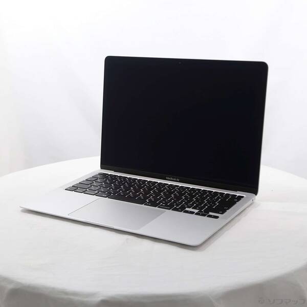 【中古】Apple(アップル) MacBook Air 13.3-inch Late-2020 MGNA3J／A Apple M1 8コアCPU_8コアGPU 16GB SSD2TB シルバー 〔26.2 Tahoe〕 【196-ud】