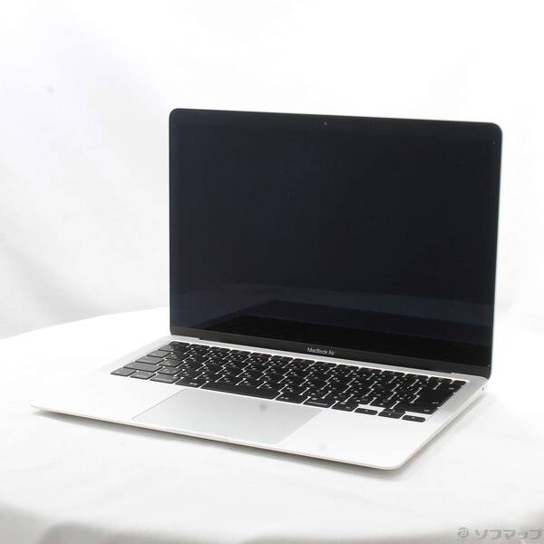 【中古】Apple(アップル) MacBook Air 13.3-inch Late-2020 MGNA3J／A Apple M1 8コアCPU_8コアGPU 16GB SSD2TB シルバー 〔26.2 Tahoe〕 【349-ud】