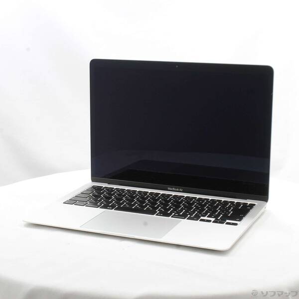 【中古】Apple(アップル) MacBook Air 13.3-inch Late-2020 MGNA3J／A Apple M1 8コアCPU_8コアGPU 16GB SSD2TB シルバー 〔26.2 Tahoe〕 【344-ud】