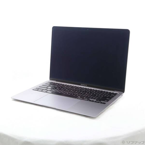 【中古】Apple(アップル) MacBook Air 13.3-inch Late-2020 MGN73J／A Apple M1 8コアCPU_8コアGPU 16GB SSD2TB スペースグレイ 〔26.2 Tahoe〕 【262-ud】