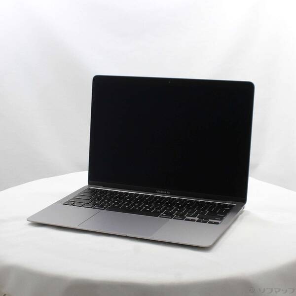 【中古】Apple(アップル) MacBook Air 13.3-inch Late-2020 MGN73J／A Apple M1 8コアCPU_8コアGPU 16GB SSD2TB スペースグレイ 〔26.2 Tahoe〕 【196-ud】