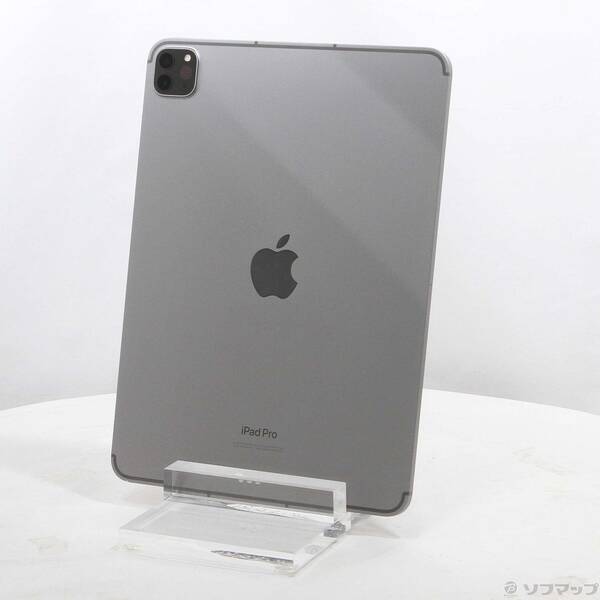 【中古】SoftBank iPad Pro 11インチ 第4世代 128GB スペースグレイ MNYC3J／A SoftBankロック解除SIMフリー 【269-ud】
