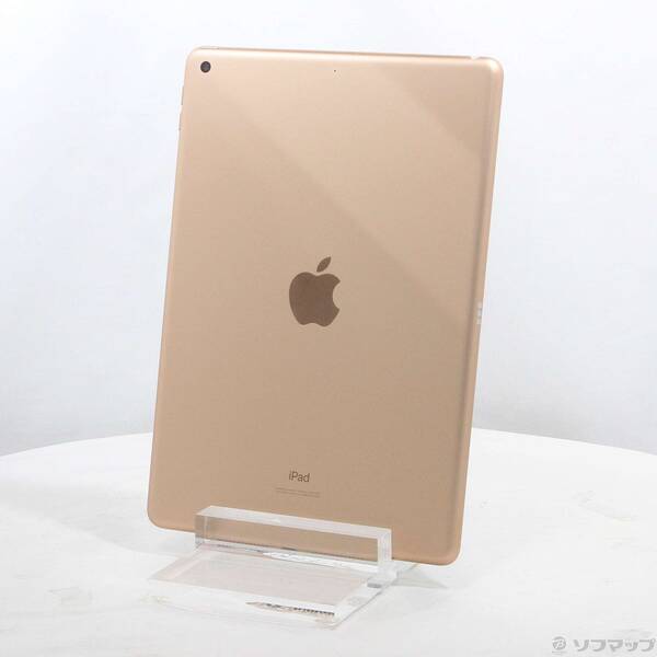 【中古】Apple(アップル) iPad 第7世代 32GB ゴールド MW762J／A Wi-Fi 【349-ud】