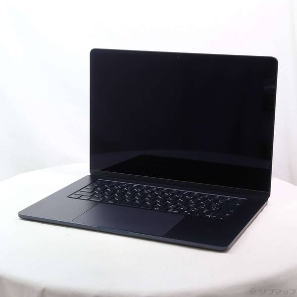 【中古】Apple(アップル) 〔展示品〕 MacBook Air 15.3-inch Mid-2023 MQKW3J／A Apple M2 8コアCPU_10コアGPU 8GB SSD256GB ミッドナイト 〔macOS v26.3.2〕 【269-ud】