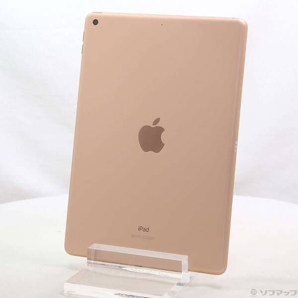 【中古】Apple(アップル) iPad 第7世代 32GB ゴールド MW762J／A Wi-Fi 【258-ud】