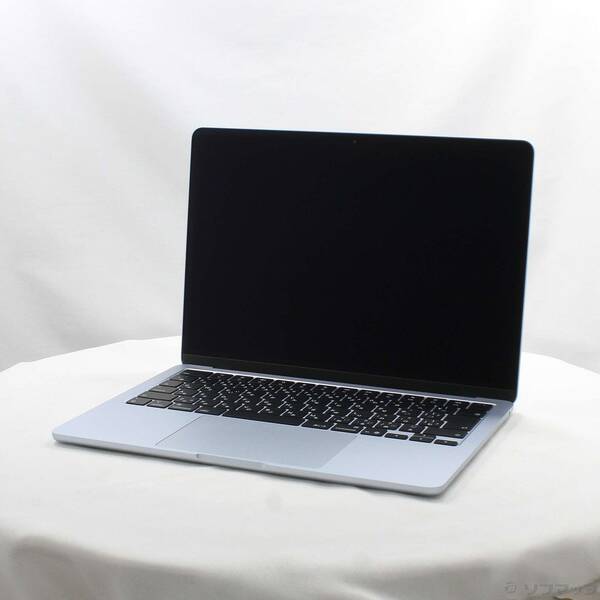 【中古】Apple(アップル) MacBook Air 13.6-inch Early-2025 MC6U4J／A Apple M4 10コアCPU_10コアGPU 16GB SSD512GB スカイブルー 〔macOS v26.3.2〕 【258-ud】