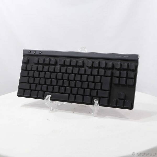 【中古】logicool(ロジクール) G515 LIGHTSPEED TKL ブラック G515-WL-TCBK 茶軸 【377-ud】