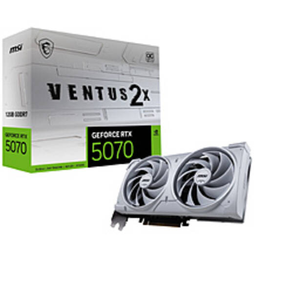 【中古】MSI(エムエスアイ) GeForce RTX 5070 12G VENTUS 2X OC WHITE 【377-ud】