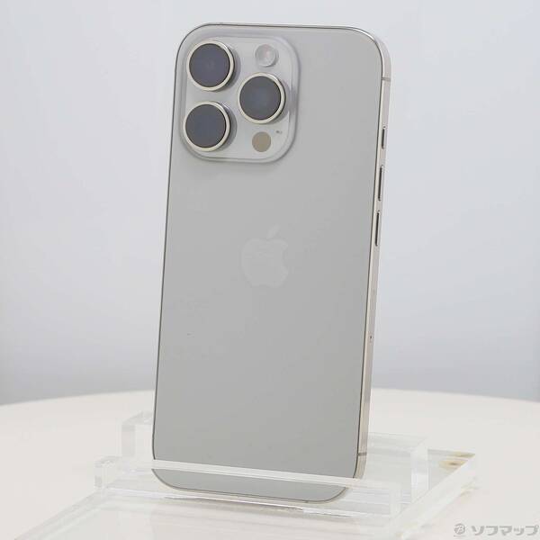 【中古】Apple(アップル) iPhone16 Pro 256GB ナチュラルチタニウム MYN33J／A SIMフリー 【258-ud】