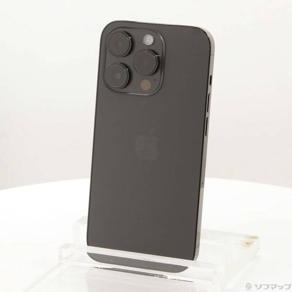 【中古】Apple(アップル) iPhone14 Pro 256GB スペースブラック MQ0Q3J／A SIMフリー 【269-ud】