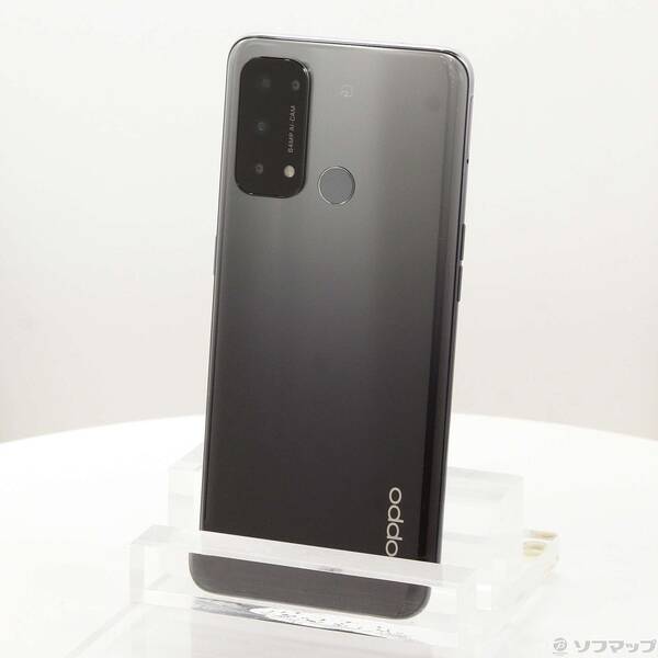 【中古】OPPO(オッポ) OPPO Reno5 A 128GB しろがね色黒いこと A101OP Y!mobile SIM無償性 【377-ud】
