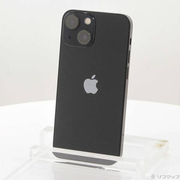 【中古】Apple(アップル) iPhone13 mini 128GB ミッドナイト MLJC3J／A SIMフリー 【262-ud】