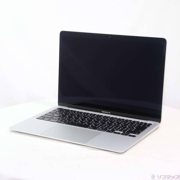 【中古】Apple(アップル) MacBook Air 13.3-inch Late-2020 MGNA3J／A Apple M1 8中核グループ中央処理装置_8中核グループGPU 16GB SSD2結核症 しろがね色 〔26.2 Tahoe〕 【297-ud】 ノートPC-パソコン