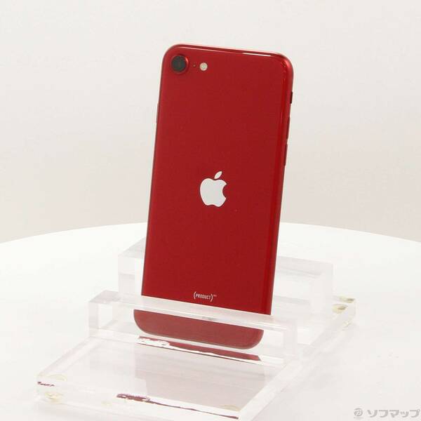 【中古】Apple(アップル) iPhone SE 第2世代 256GB プロダクトレッド MXVV2J／A SIMフリー 【352-ud】