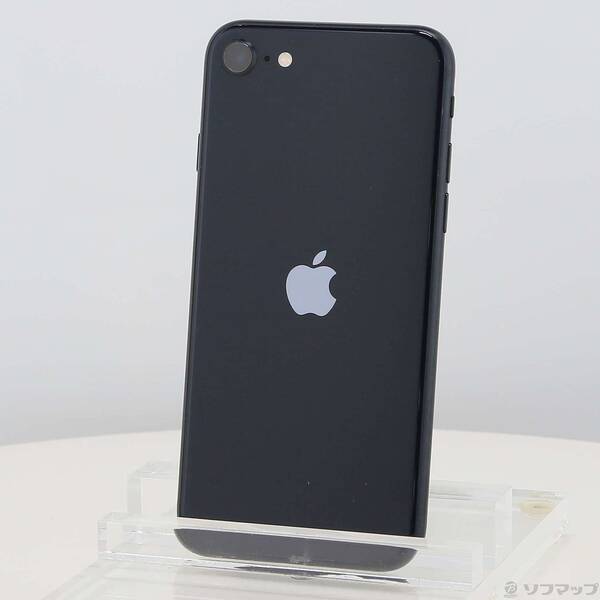 【中古】Apple(アップル) iPhone SE 第3世代 64GB ミッドナイト MMYC3J／A SIMフリー 【349-ud】