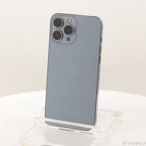 【中古】Apple(アップル) iPhone13 Pro Max 512GB シエラブルー MLJX3J／A SIM無償性 【262-ud】