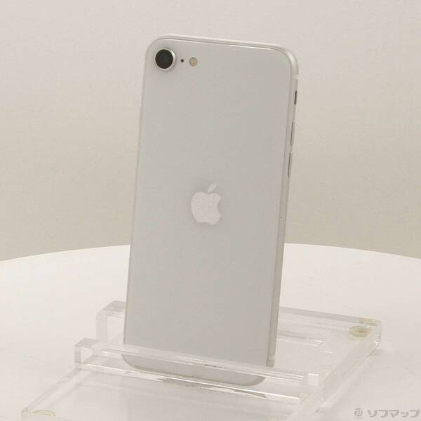 【中古】Apple(アップル) iPhone SE 第2世代 64GB ホワイト MHGQ3J／A SIMフリー 【196-ud】