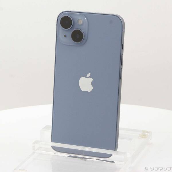 【中古】Apple(アップル) iPhone14 128GB 青色 MPVJ3J／A SIM無償性 【349-ud】 スマートフォン・タブレット-スマートフォン本体