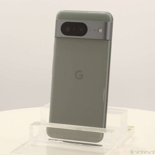 【中古】GOOGLE(グーグル) Google Pixel 8 128GB ヘーゼル GA048 au SIMフリー 【262-ud】