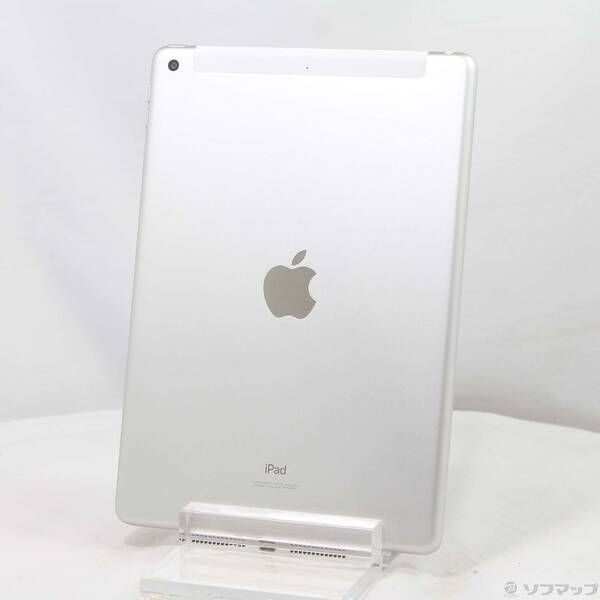 【中古】Apple(アップル) iPad 第9世代 64GB シルバー MK493J／A auロック解除SIMフリー 【348-ud】