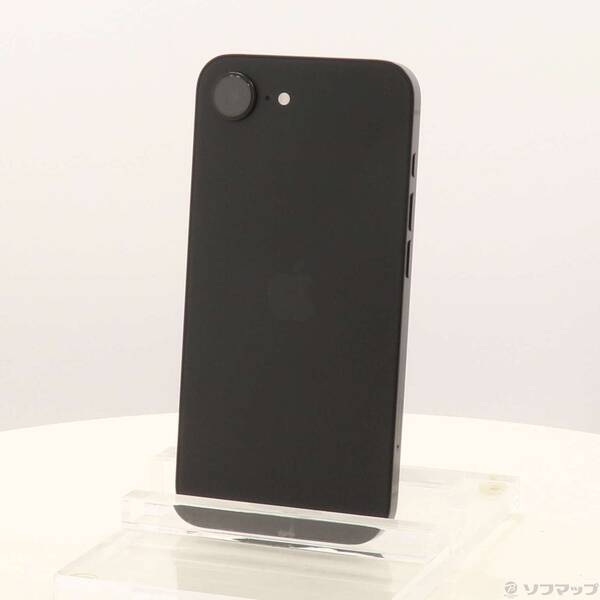 【中古】Apple(アップル) iPhone16e 128GB ブラック MD1Q4J／A SIMフリー 【368-ud】