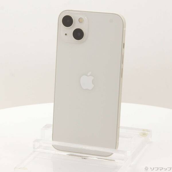 【中古】Apple(アップル) iPhone13 128GB スターライト MLND3J/A SIMフリー 【368-ud】