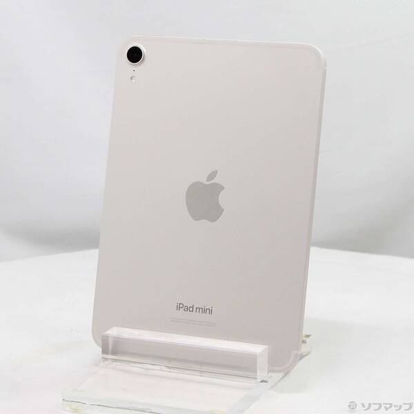 【中古】Apple(アップル) iPad mini(A17 Pro) 128GB スターライト MXPQ3J／A SIMフリー 【262-ud】｜ソフマップ中古専門店