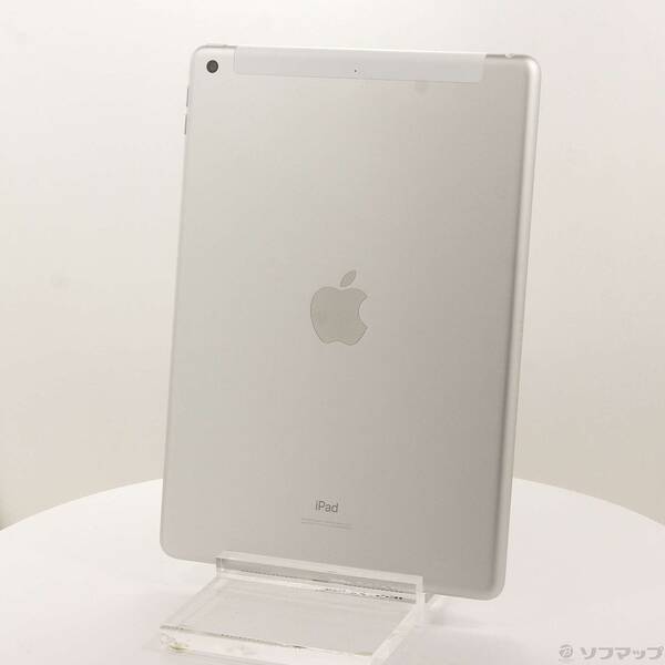 【中古】Apple(アップル) iPad 第7世代 32GB シルバー NW6C2J／A SIMフリー 【269-ud】