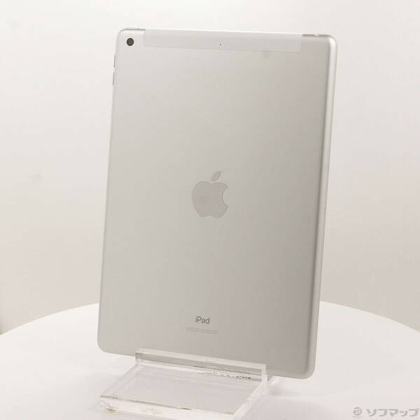 【中古】Apple(アップル) iPad 第7世代 32GB シルバー NW6C2J／A docomoロック解除SIMフリー 【297-ud】