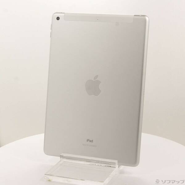【中古】Apple(アップル) iPad 第7世代 32GB シルバー MW6C2J／A docomoロック解除SIMフリー 【276-ud】